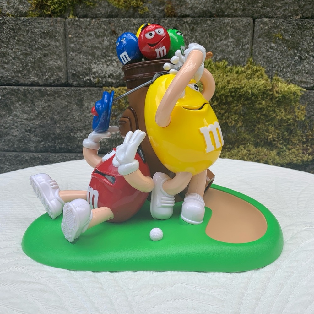 Vintage M&Ms Mulliganville Golf Club Swing Ltd Edition Candy Dispenser 2004 Y2K